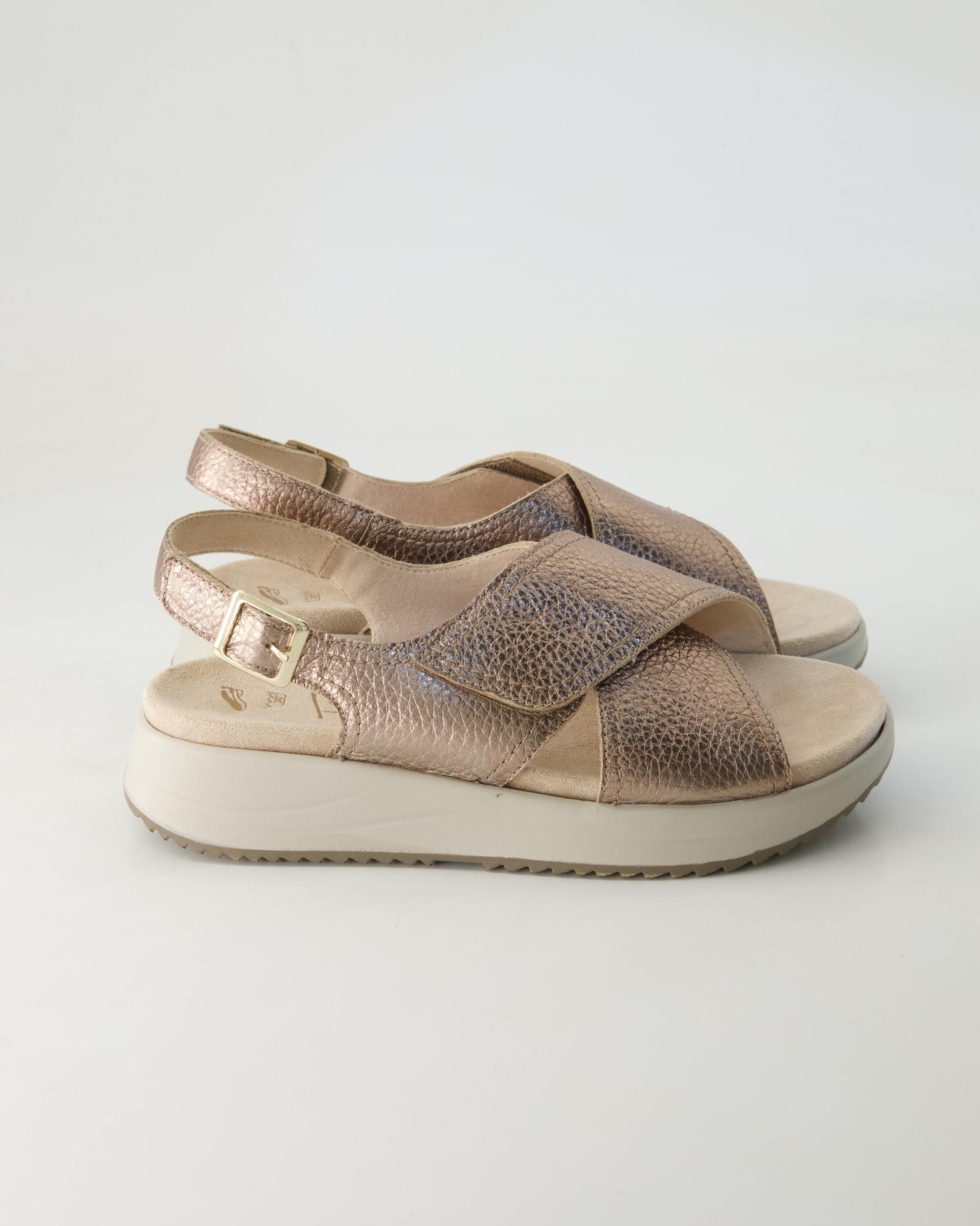 Terry A12 Sandale Obermaterial: Leder