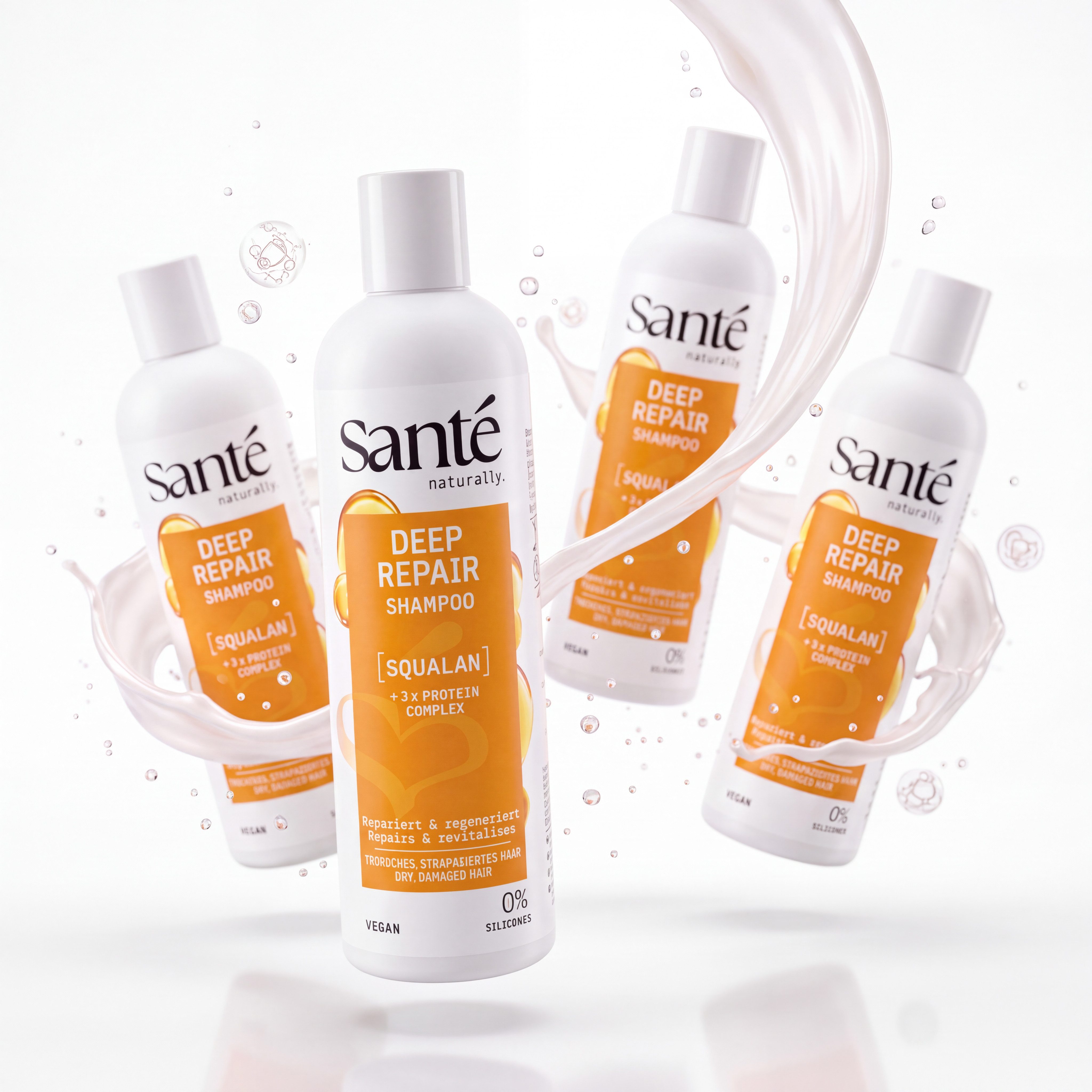 SANTE Haarshampoo, 4-tlg.