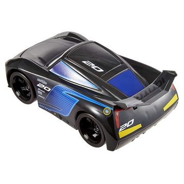 Mattel® Spielzeug-Rennwagen Mattel GXT30 - Disney - Pixar - Cars - Track Talkers - Spielzeugauto mit Sound, 15 cm, Jackson Storm