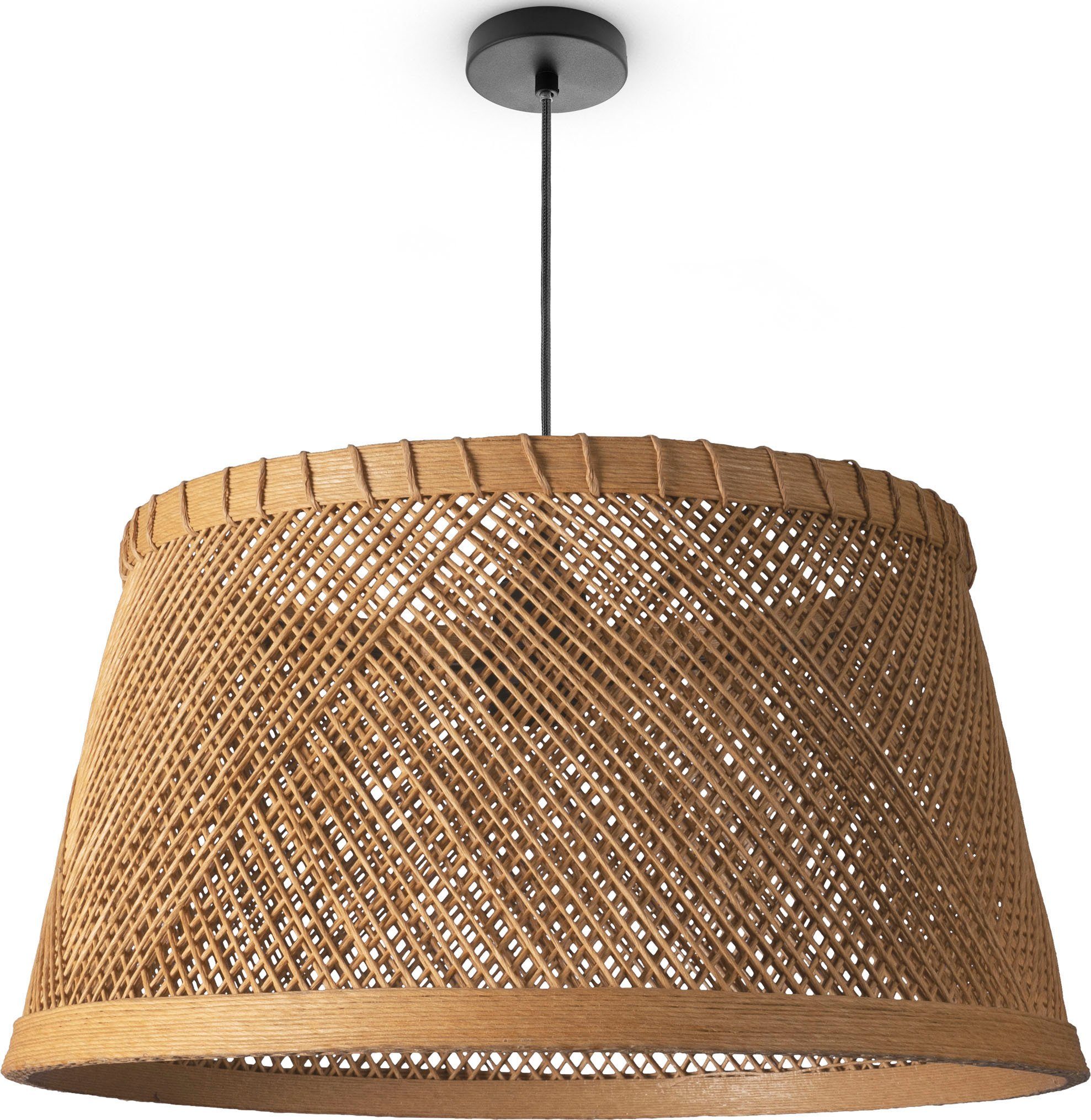 3er Set Rattan Lampenschirme Boho – 14 Cm Hoch, Handgewebt, Naturfarben, Ersatz Für Hänge-, Steh- & Tischlampen, Staubabweisend