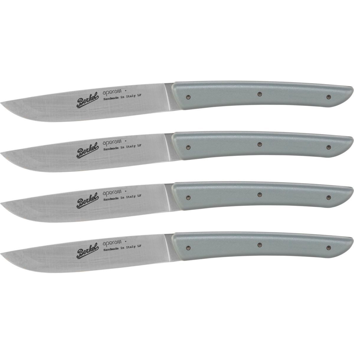 Berkel Besteck-Set Steakmesser-Set 4-tlg. Color grigio