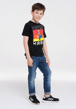 LOGOSHIRT T-Shirt Super Mario mit lizenziertem Design