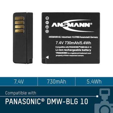 ANSMANN AG ANSMANN Akkupack A-Pan DMW-BLG 10 Kamera-Akku 730 mAh (7.4 V)