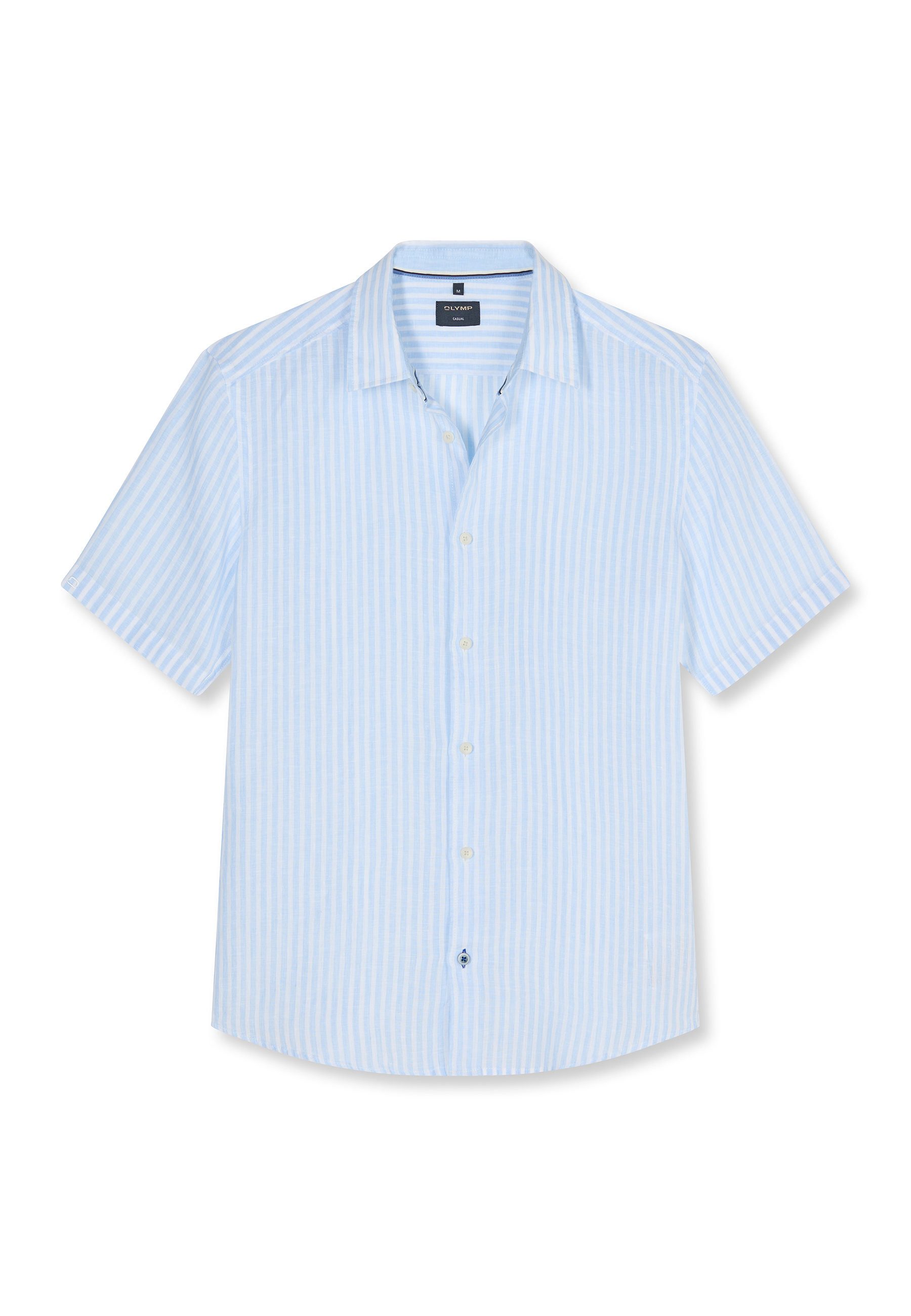 OLYMP Kurzarmhemd OLYMP Casual, Regular Fit, Kent