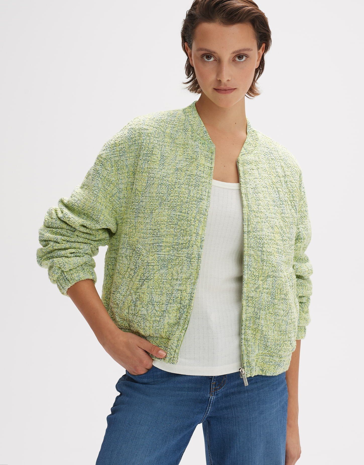 OPUS Курткиblazer OPUS Blouson Josefa Boxy Silhouette