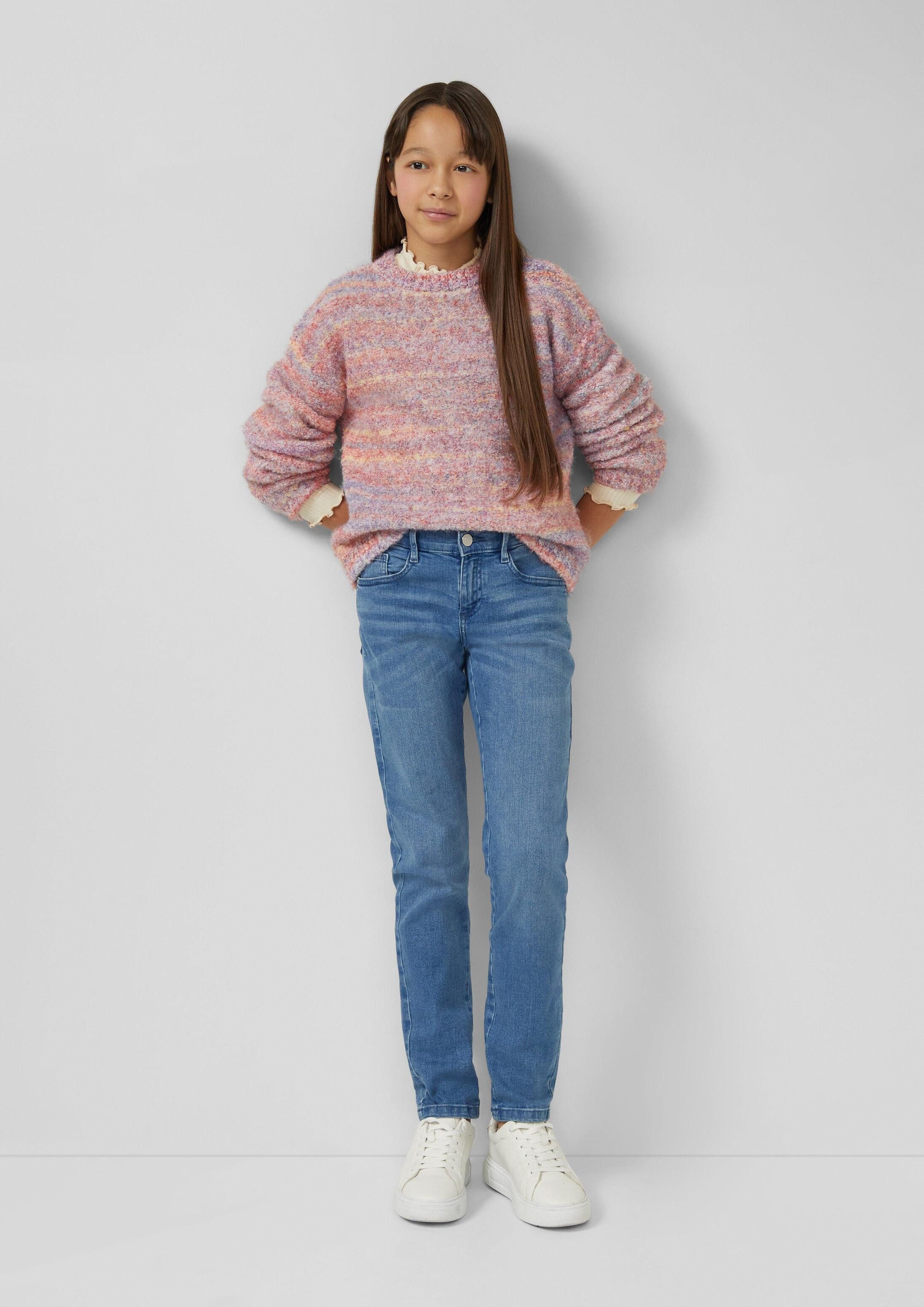 s.Oliver Slim-fit-Jeans Jeans-Hose SURI Jeans Suri / Regular Fit / Mid Rise / Slim Leg