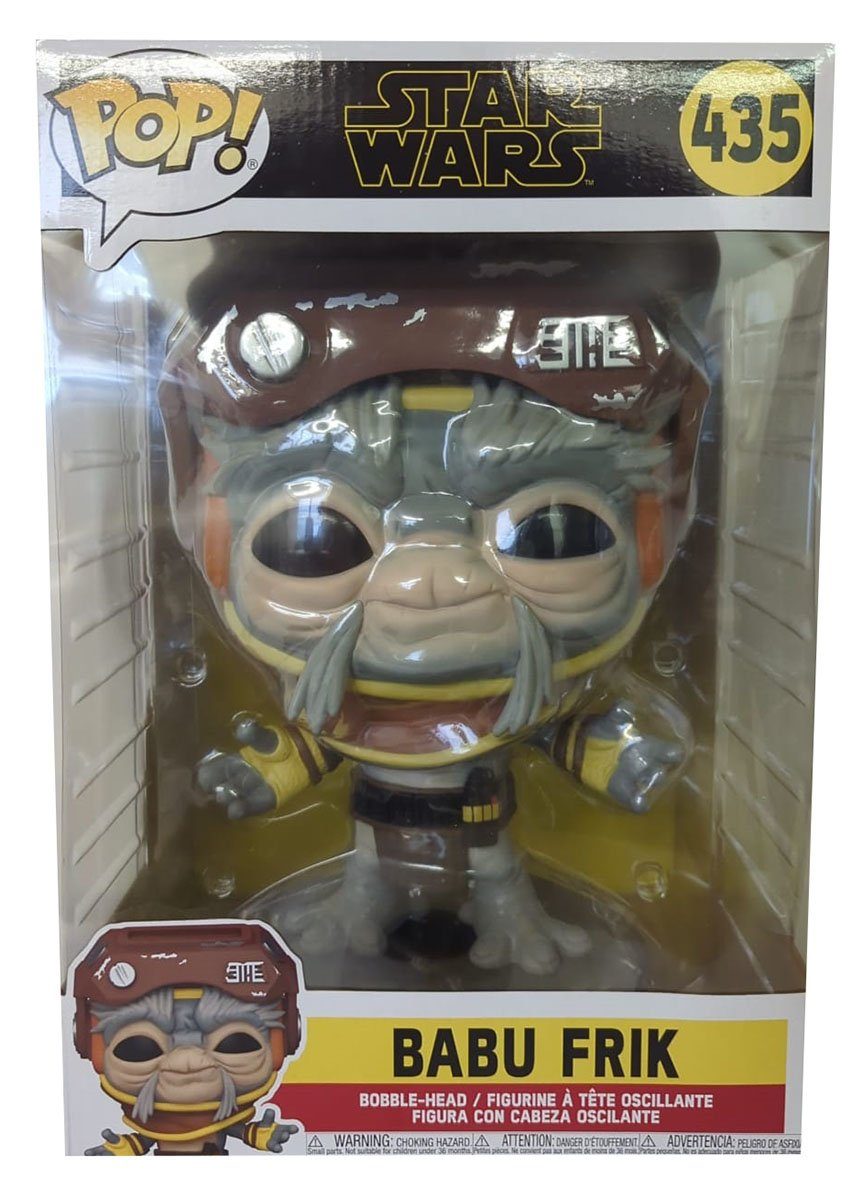 Spielfigur Funko Pop! Star Wars 435 Babu Frik Droidenschmied Anzellaner Vinyl-Sam