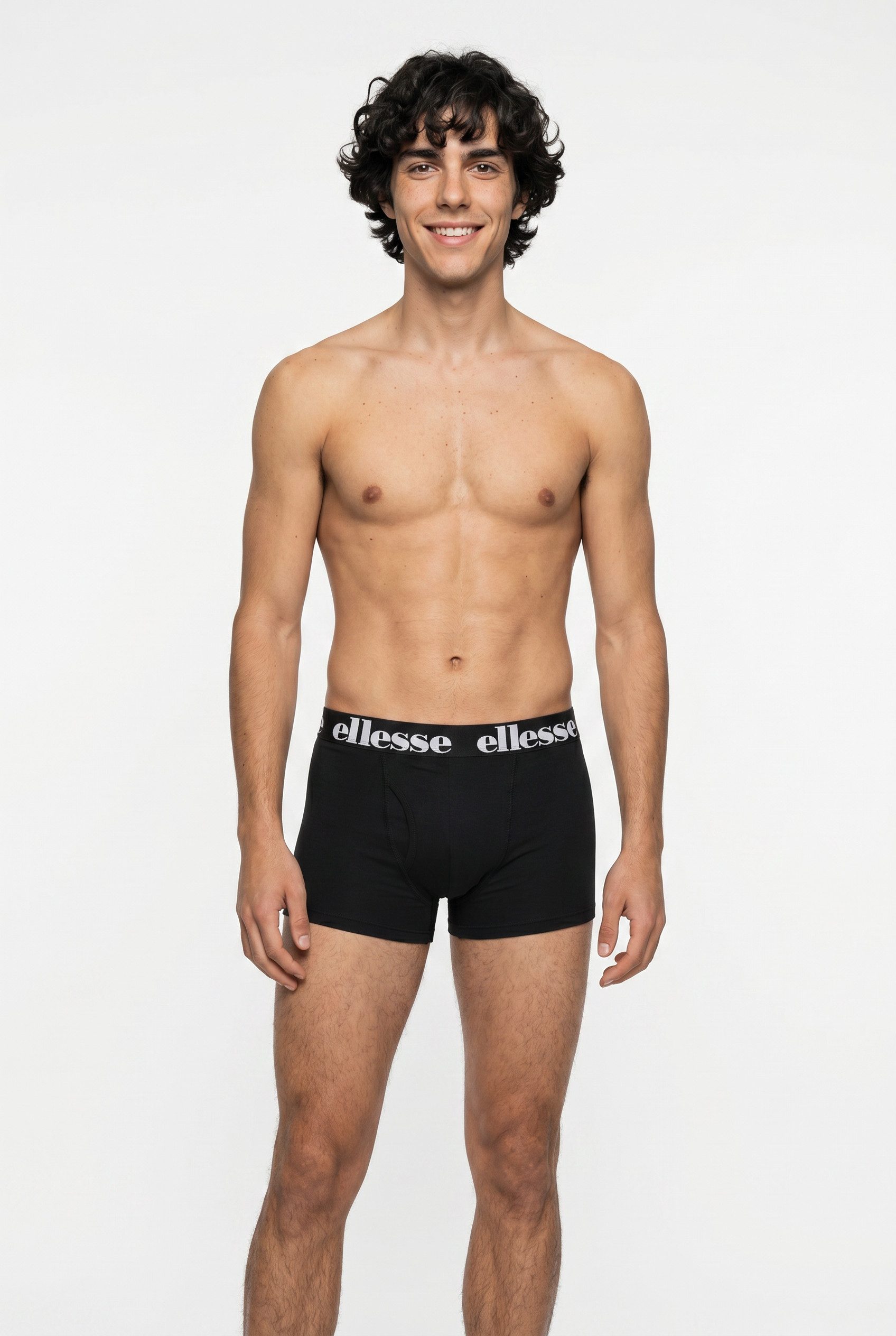 Ellesse Trunk Set (Set, 3-St) 3er-Set, mit Logobund mit Markenschriftzug, eng anliegende Beinform
