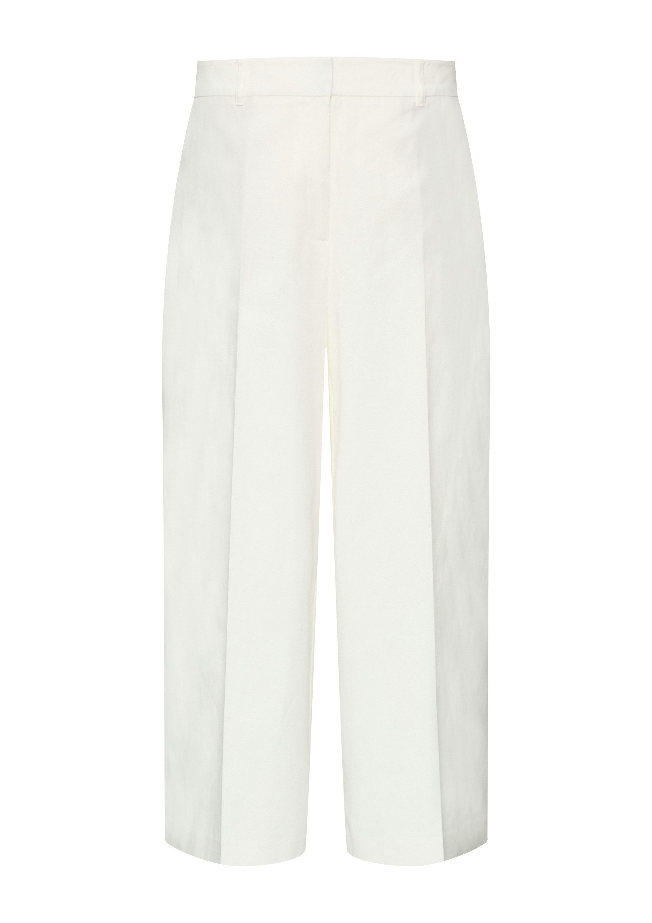s.Oliver Culotte Hose Regular: Culotte aus Lyocellmix mit Bügelfalte