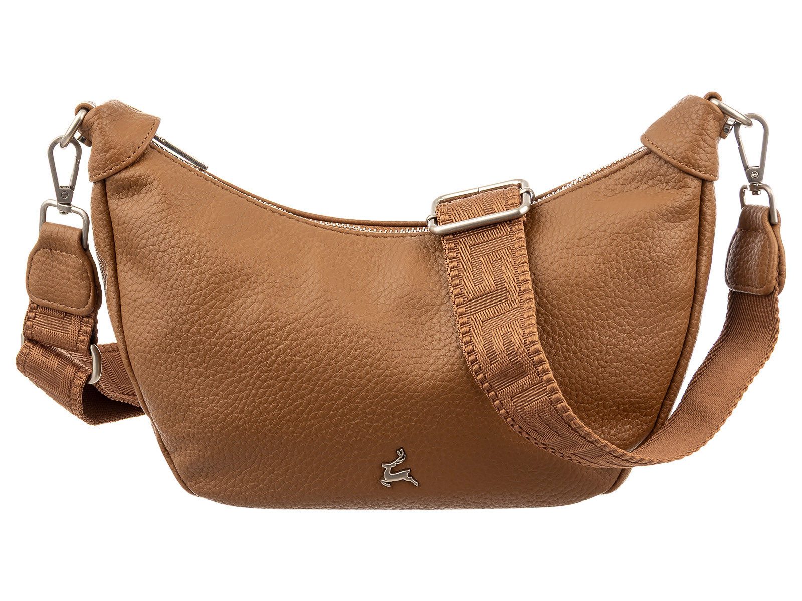 Prato Umhängetasche S036-G genarptes PU Umhängetasche Handtasche (1-tlg)
