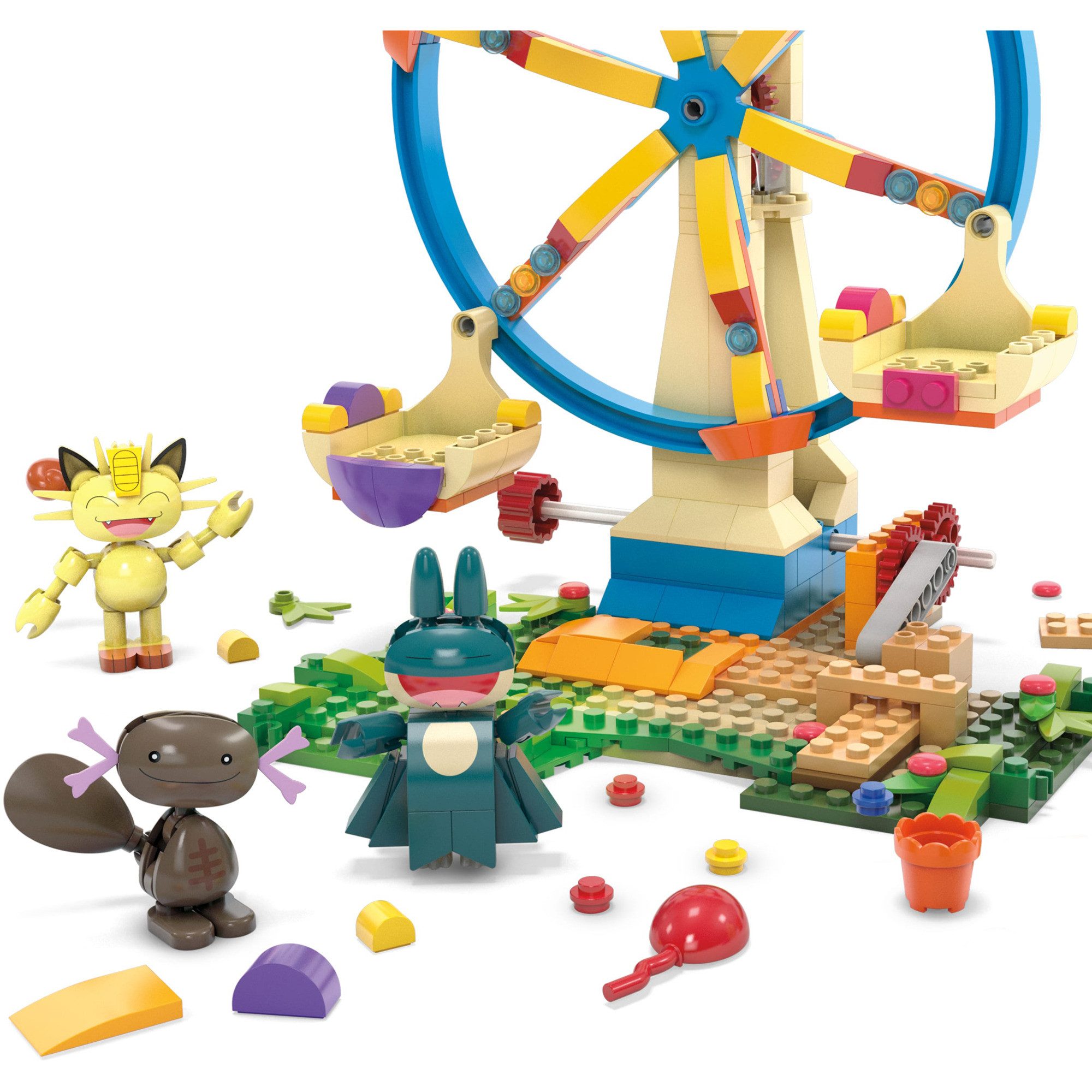 MEGA BLOKS MEGA Pokémon Spaß auf dem Riesenrad, Spielbausteine