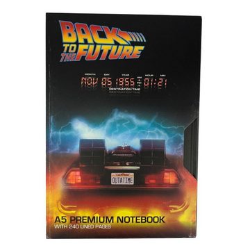 PYRAMID Notizbuch Zurück in die Zukunft VHS-Kassette A5 Notizbuch