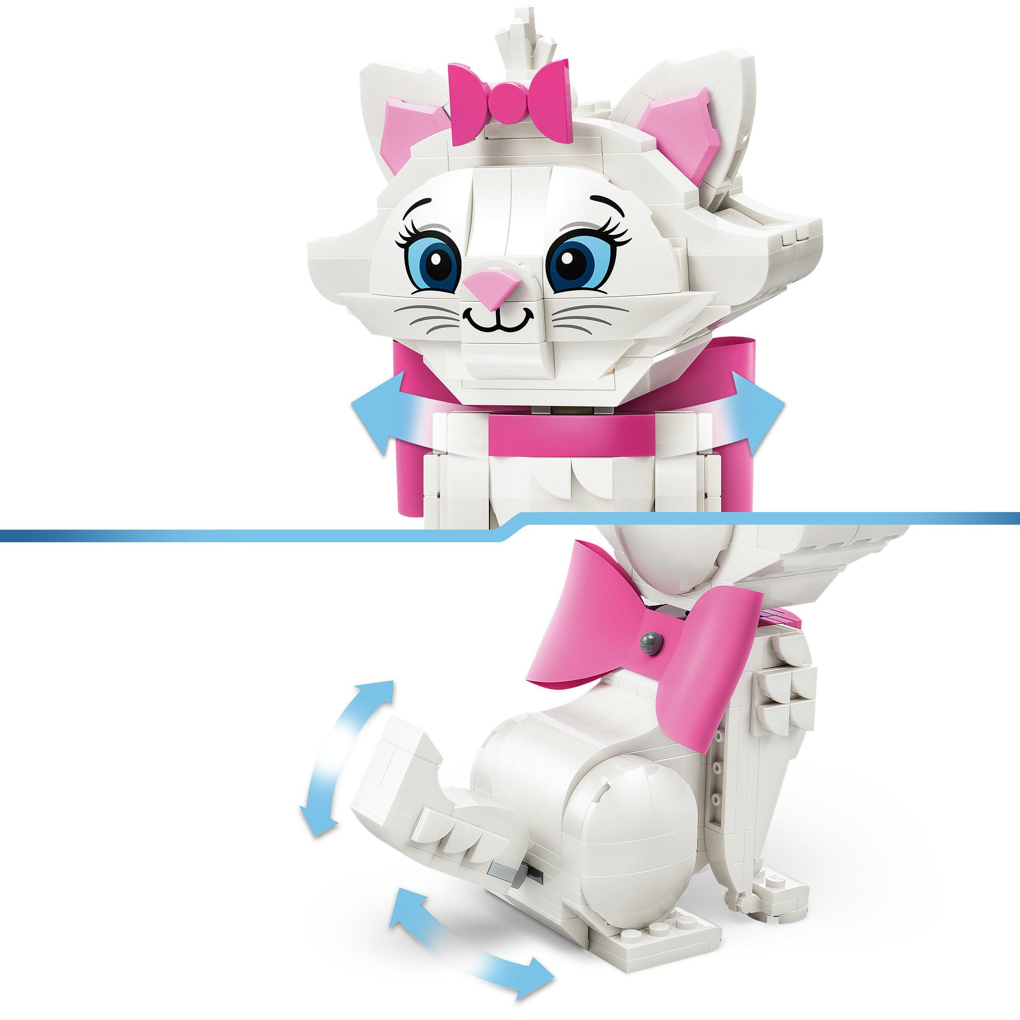 LEGO® Aristocats: Bezaubernde Marie (43286), LEGO Disney Classic Konstruktionsspielsteine, (369 St), Made in Europe – Bild 5 von 5