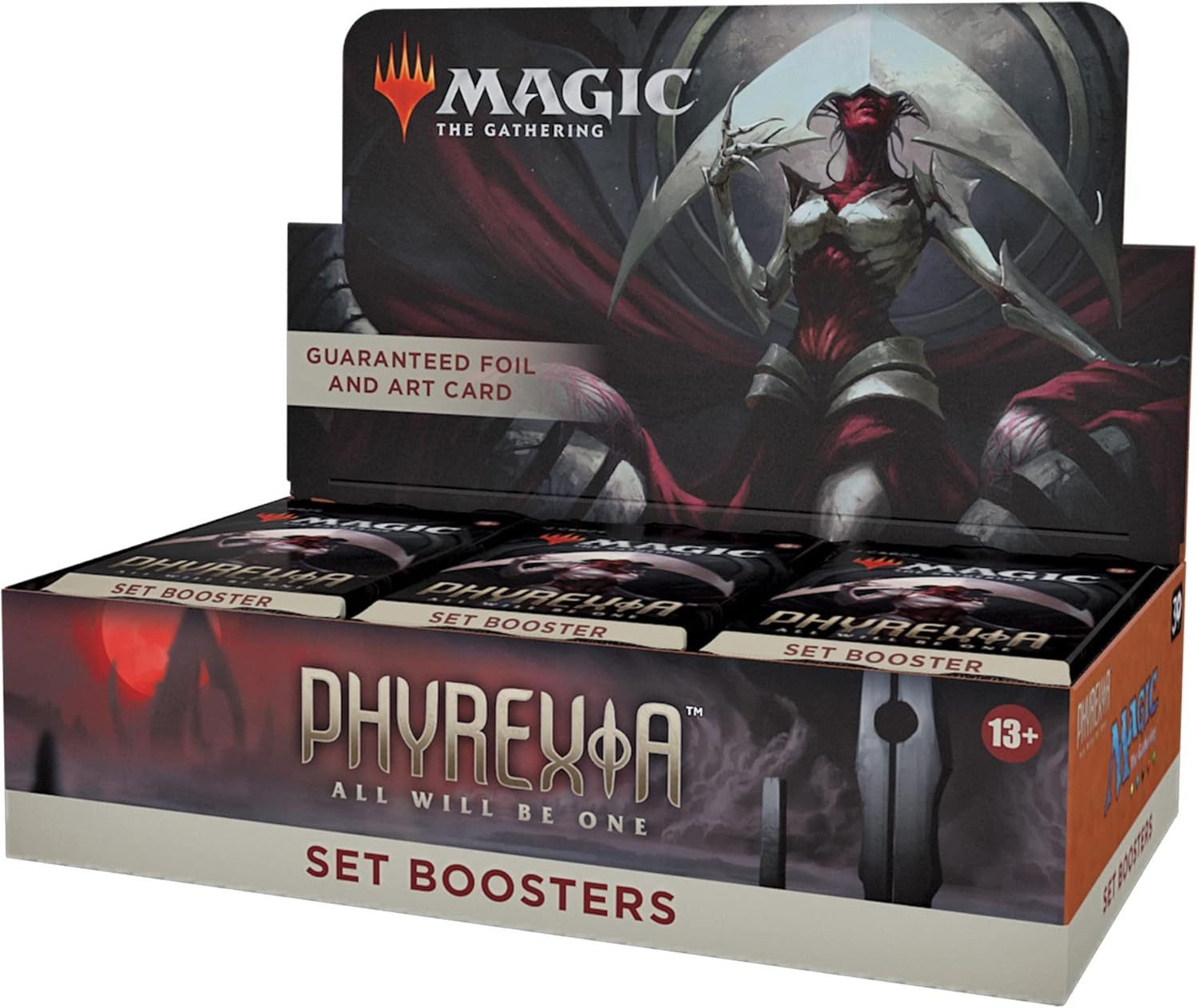Magic the Gathering Sammelkarte Phyrexia: All Will Be One Set Booster Display Englisch, Includes 30 Booster Packs