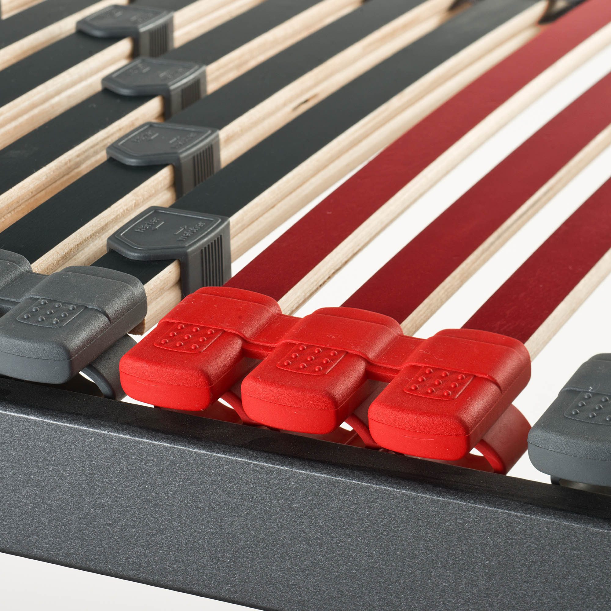 Lattenrost Max Premium NV – 7-Zonen-Lattenrost mit 44 Leisten, ohne Verstellung, Betten-ABC, Kopfteil Selbstmontage, Fußteil Selbstmontage, Kopf- und Fußteil nicht verstellbar, besondere Langlebigkeit, stabil