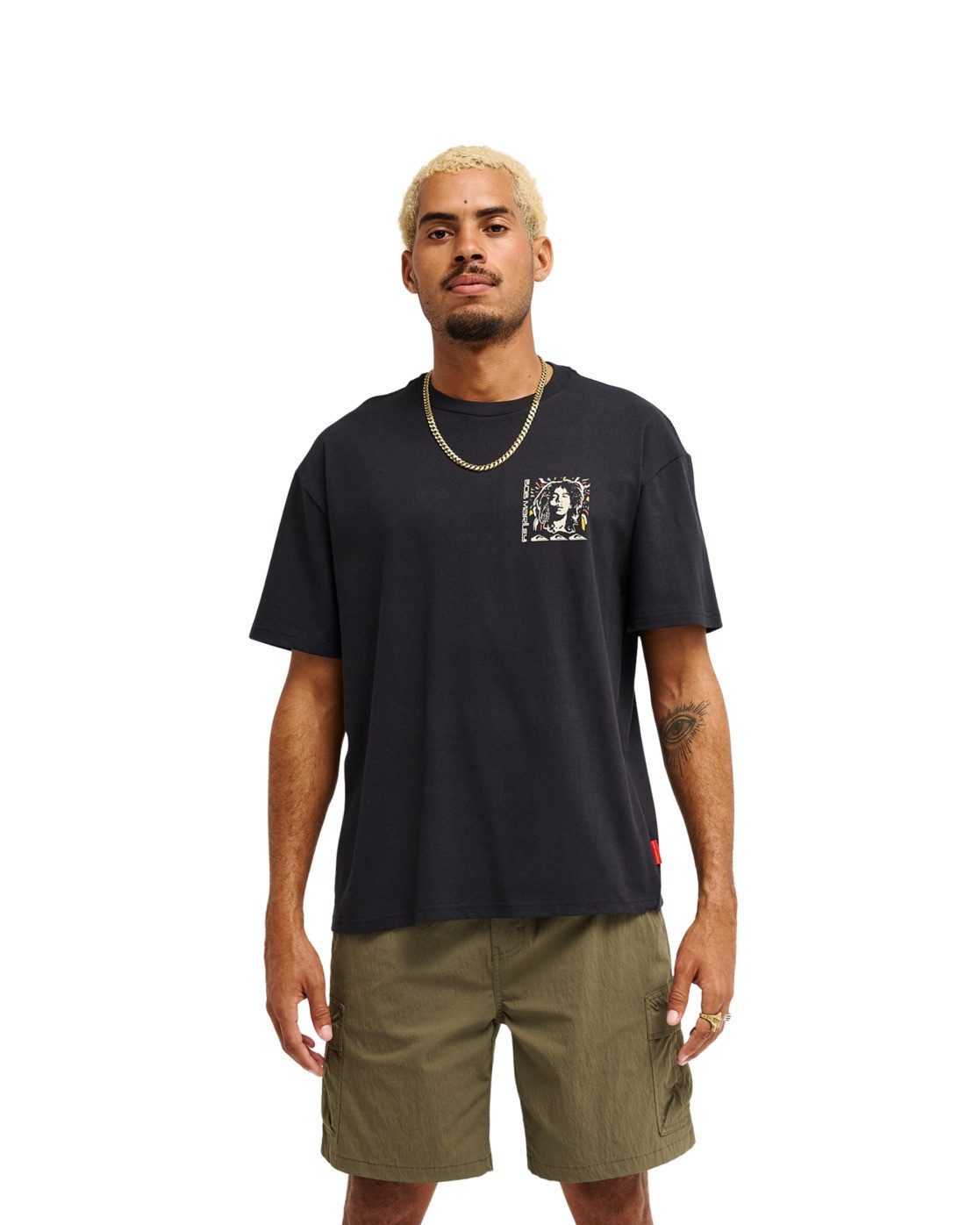 Quiksilver T-Shirt Bob Marley Warhead