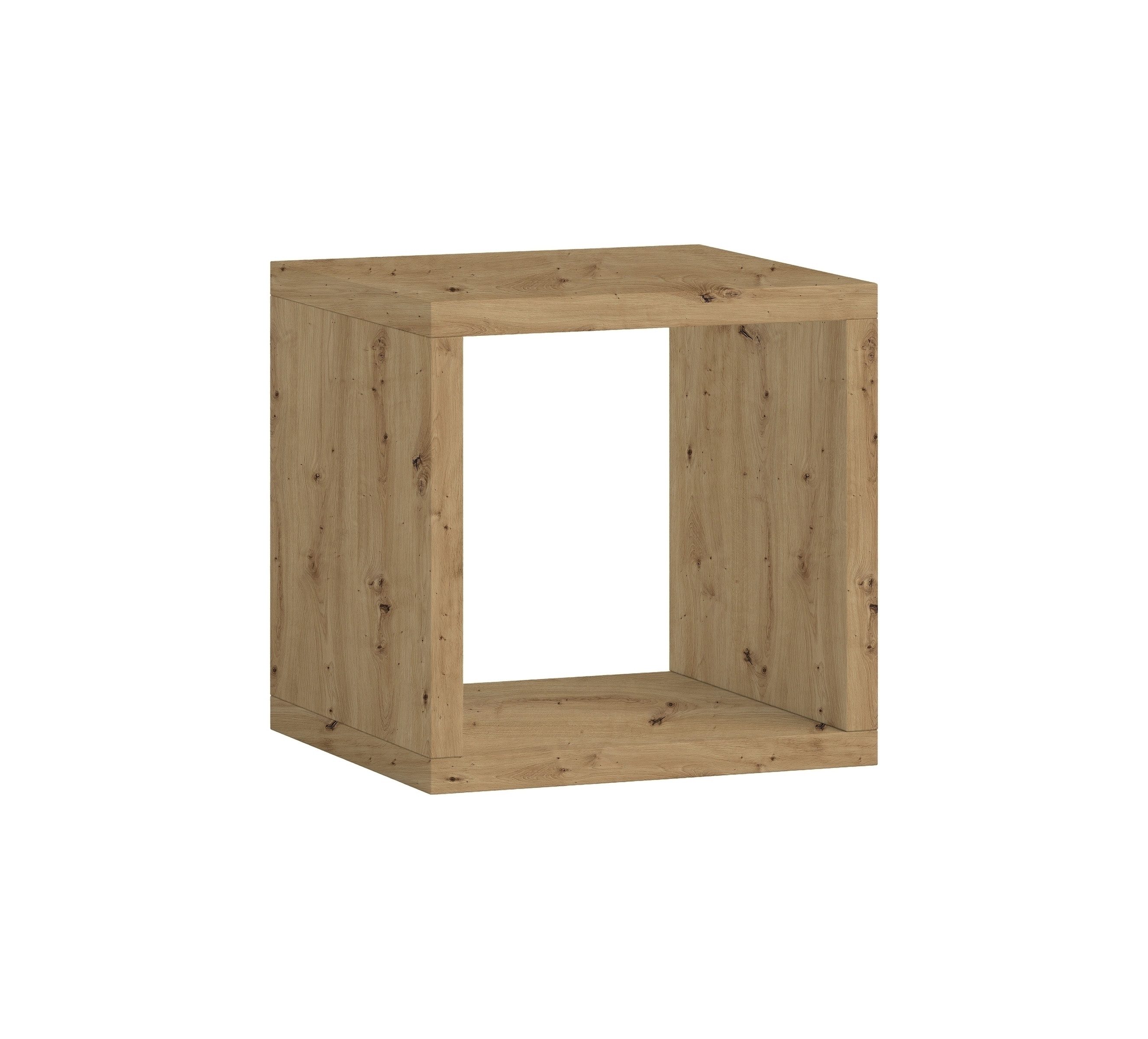 PREISBRECHER Regalwürfel Style, in Artisan Eiche Dekor - 41x41x38cm (BxHxT)