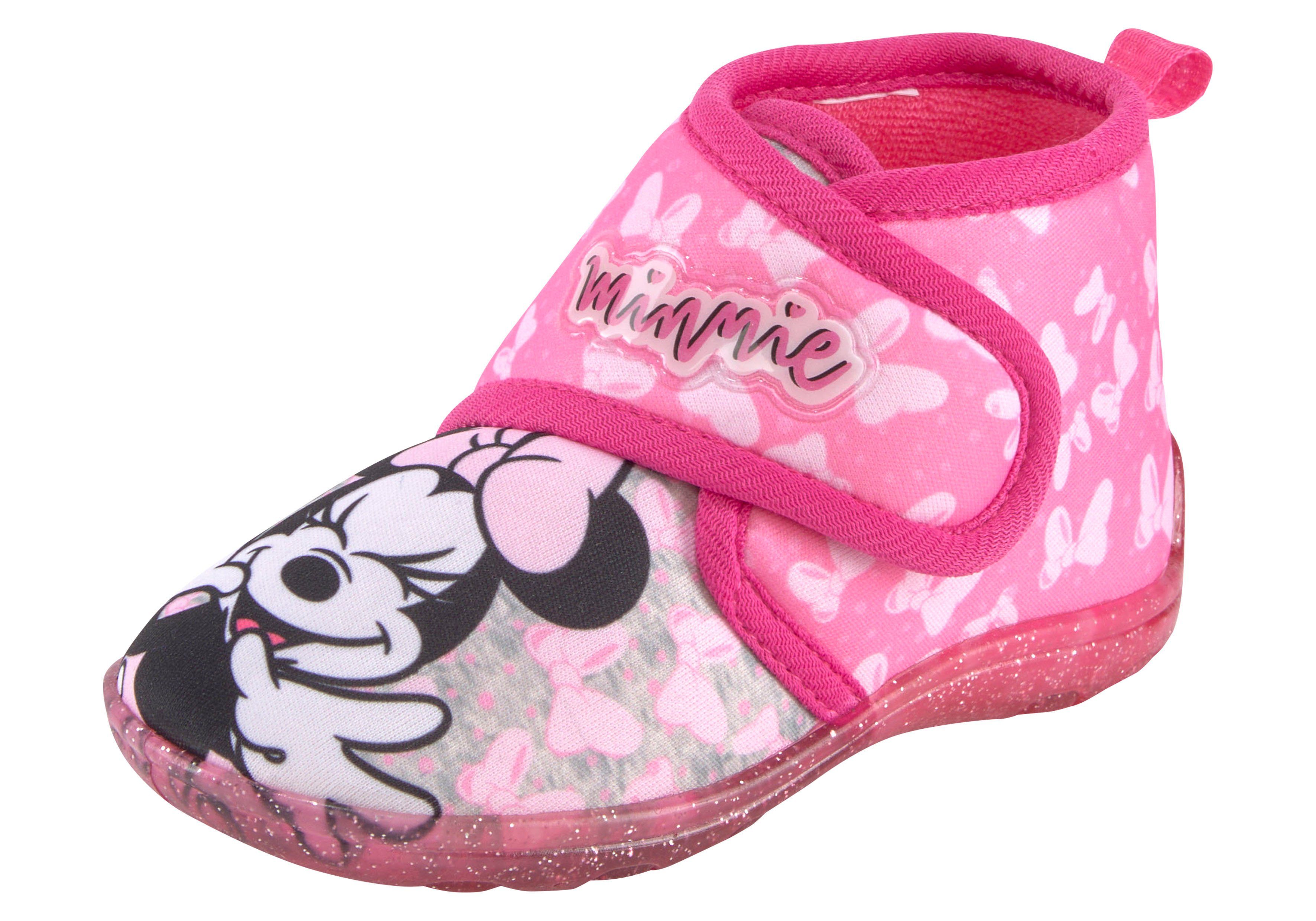 Disney Minnie Hausschuh mit Klettverschluss