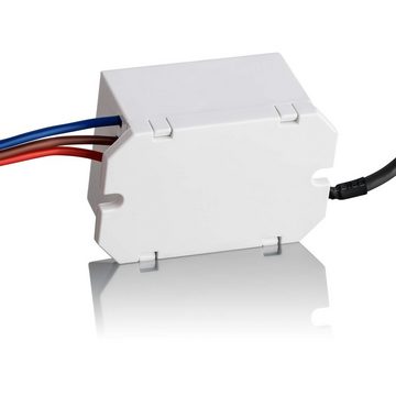SEBSON Bewegungsmelder Mini Bewegungsmelder Unterputz programmierbar Infrarot LED geeignet