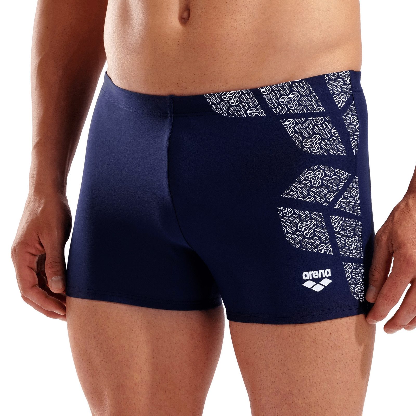 Arena Badeshorts Kikko Swim Short mit Silikonprint – Bild 5 von 5