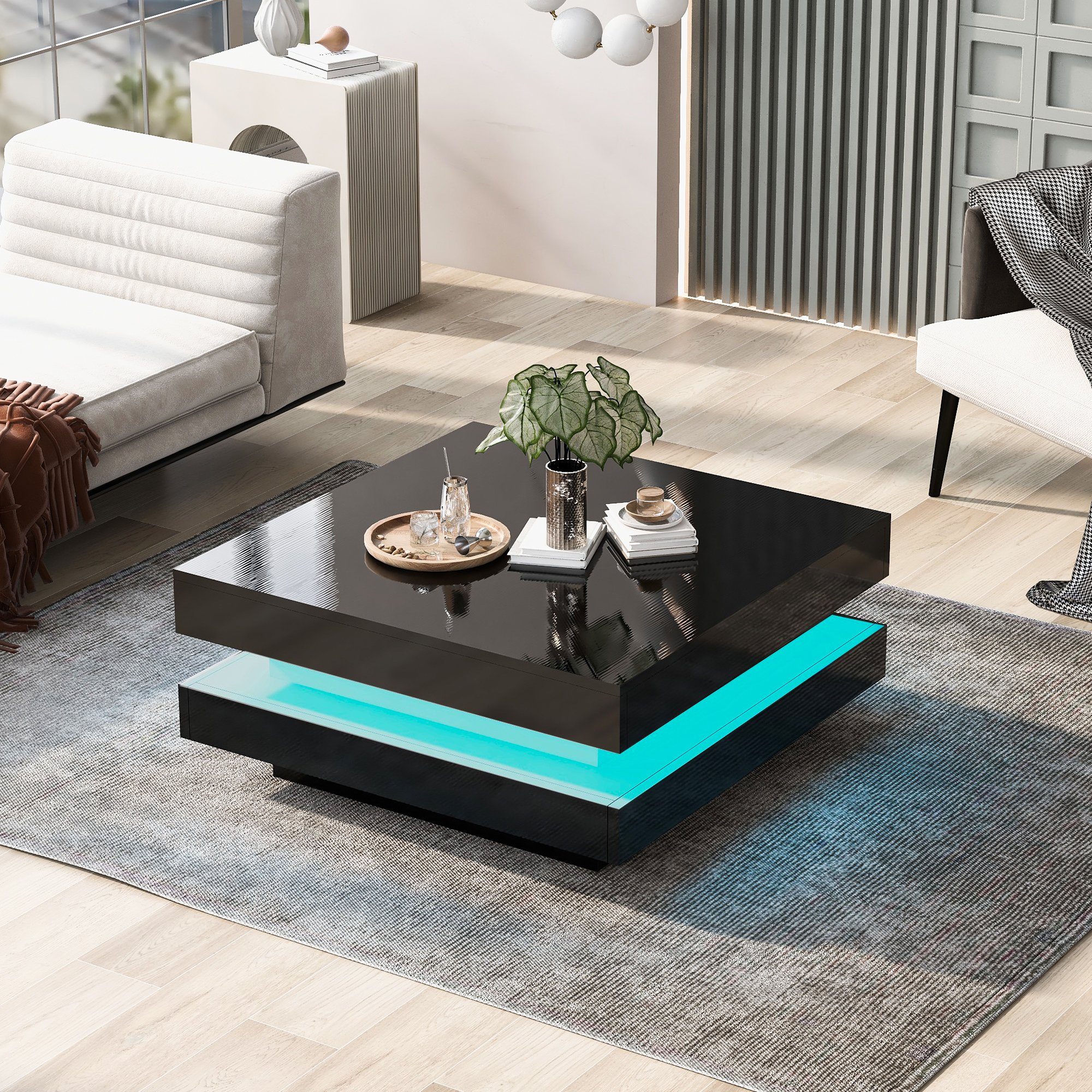 HAUSS SPOLE Couchtisch Couchtisch Holztisch Moderner günstig online kaufen