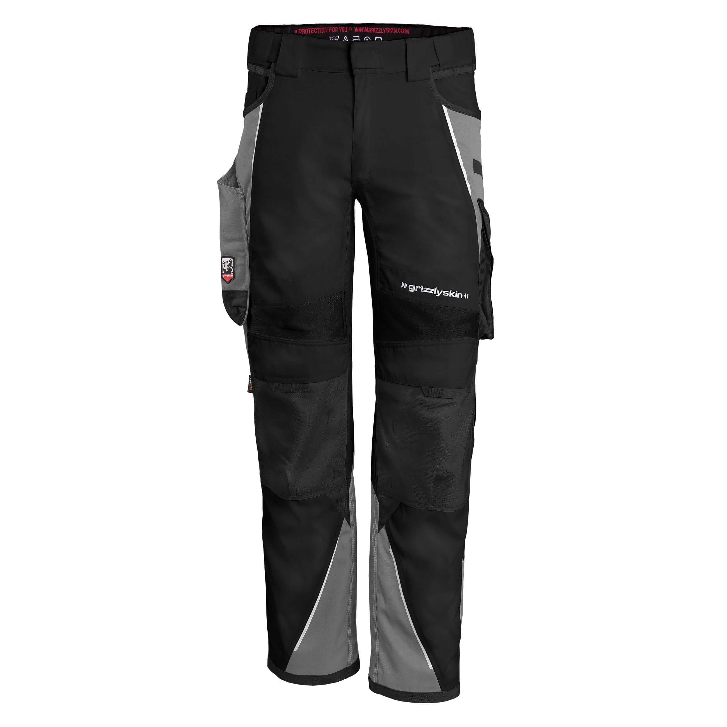 Qualitex Workwear Arbeitshose Bundhose "IRON" schwarz/grau, Gr. N48