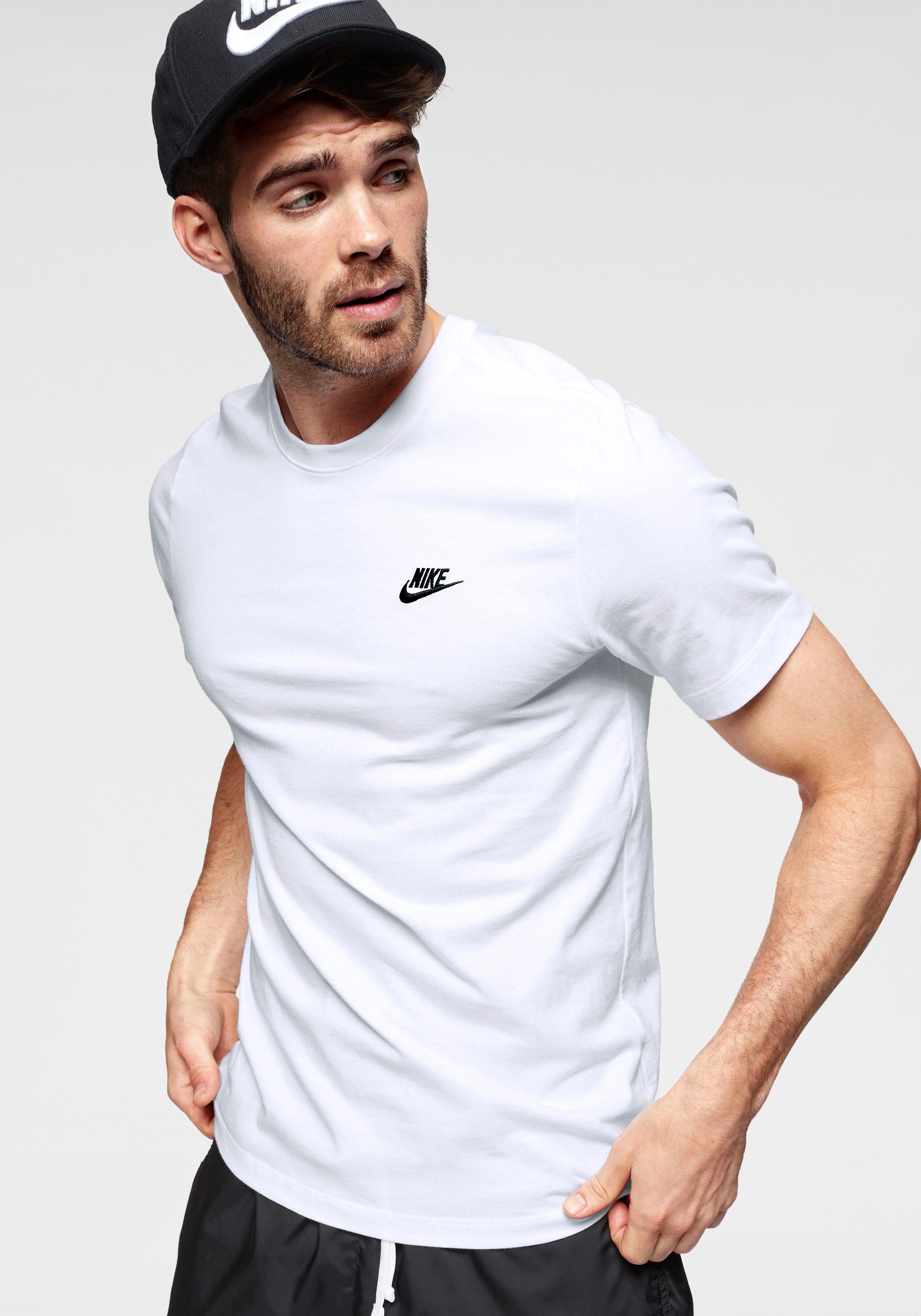 Nike Sportswear T-Shirt CLUB MEN'S T-SHIRT weiß