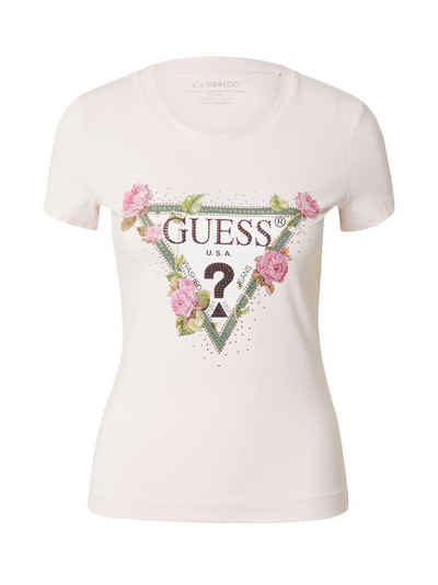 Guess T-Shirt (1-tlg) Ziersteine