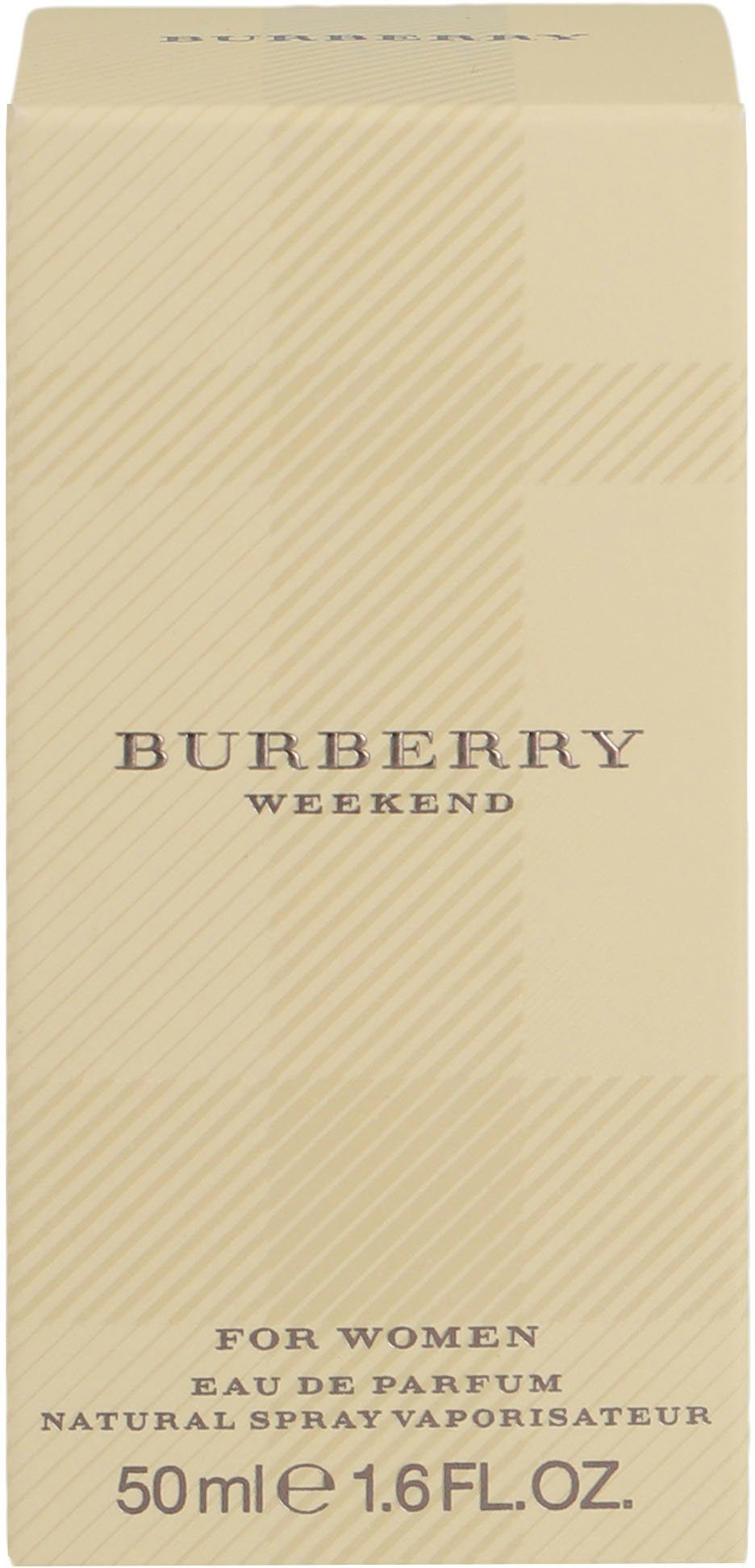 BURBERRY Eau de Parfum WEEKEND EDP, mit blumig-frischem Duft