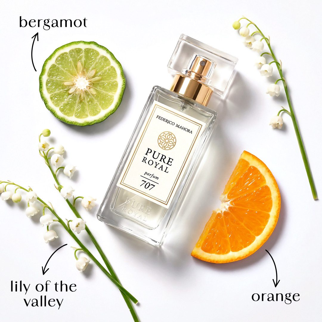 Federico Mahora Eau de Parfum Pure Royal 707 Damenduft 50 ml Bergamotte, Zitrone, Orange