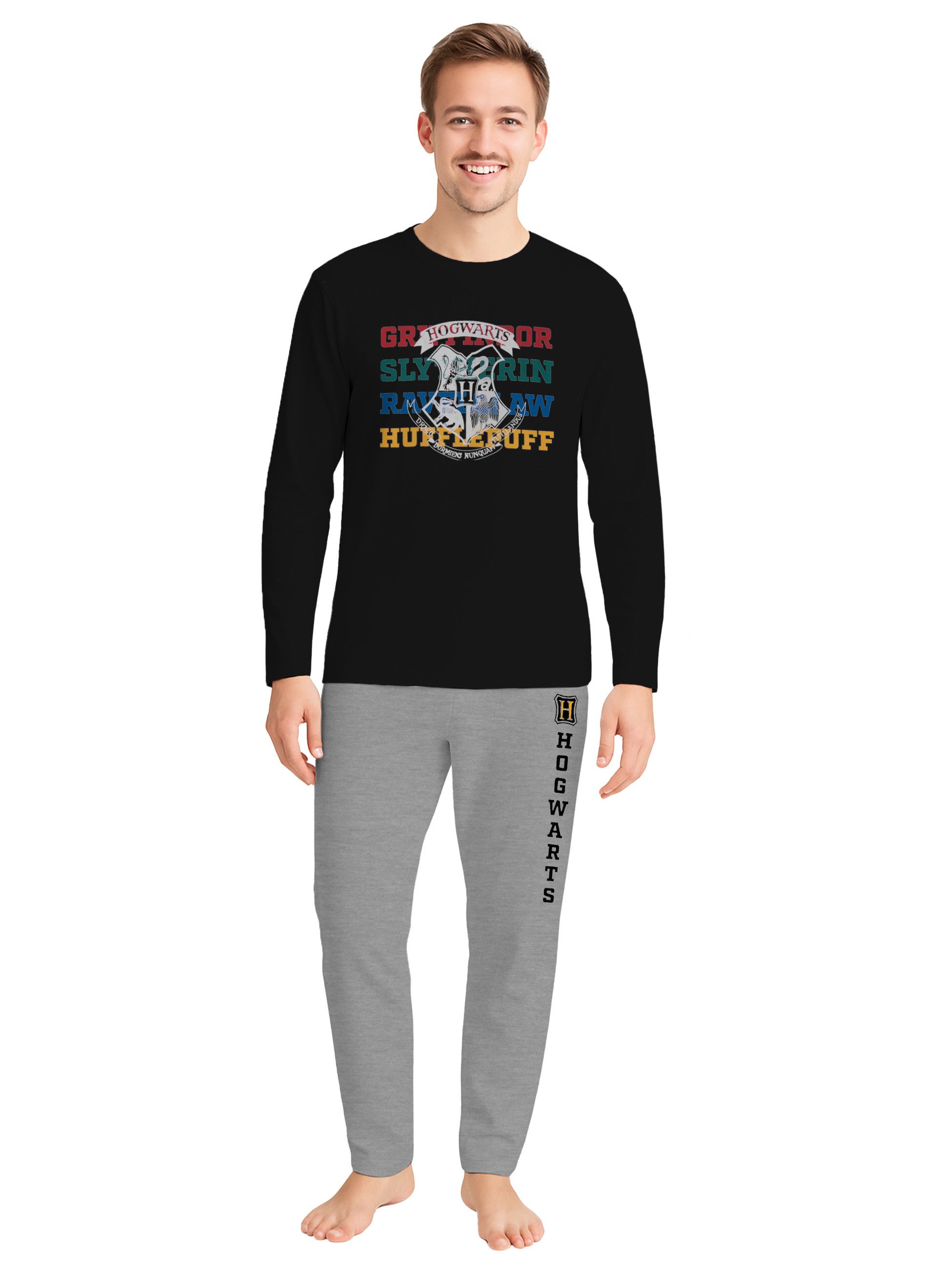 United Labels® Schlafanzug Harry Potter Schlafanzug Hogwarts Pyjama Set Lan günstig online kaufen