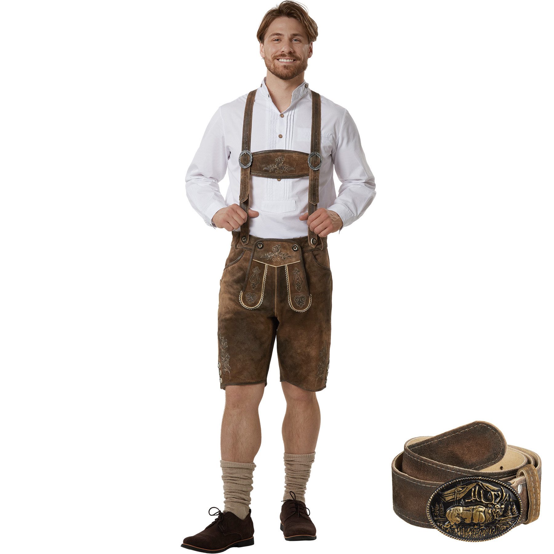 dressforfun Trachtenlederhose Lederhose günstig online kaufen