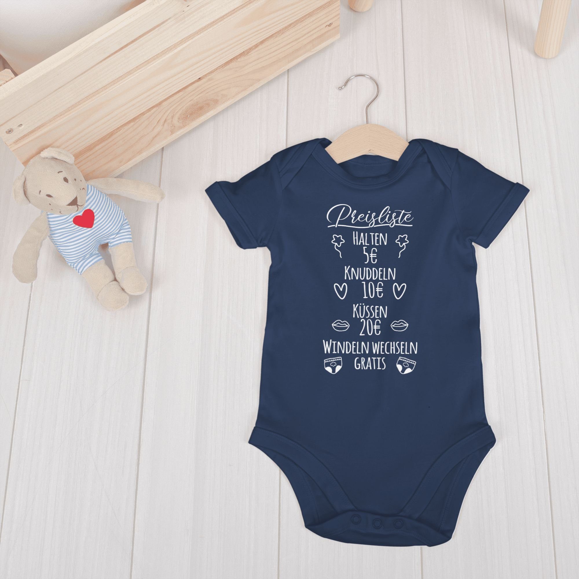 Shirtracer Unisex Baby T-Shirt Mit Italien-Motiv – Lustiges Design Mit Herz Und Flagge