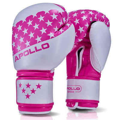 Apollo Boxhandschuhe Boxhandschuhe Männer Champion Thai Box Handschuhe, Training am Boxsack oder Sparring für Frauen und Männer