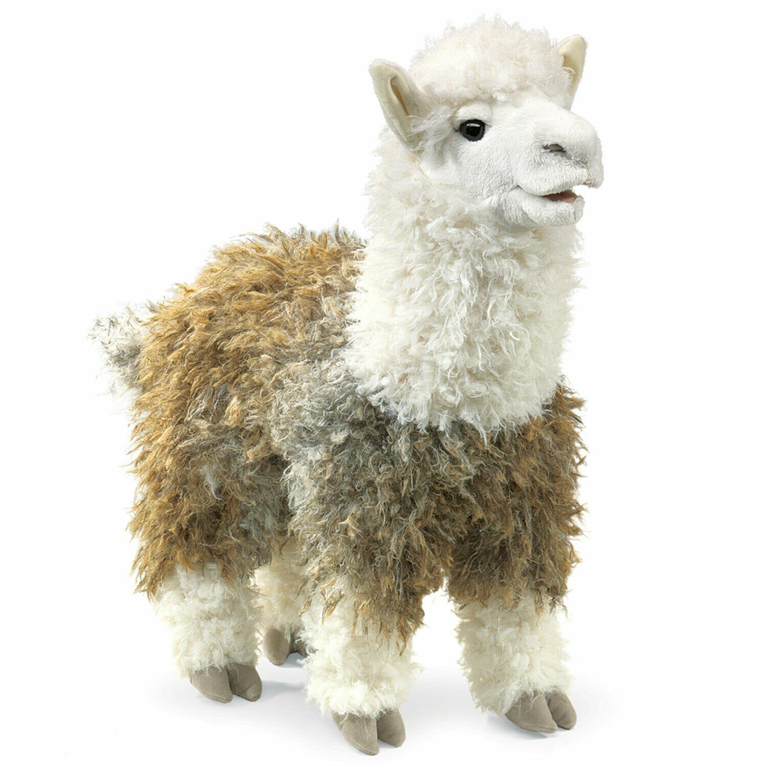 Folkmanis Панч и Джуди Handpuppe Folkmanis Handpuppe Alpaca 2953 (Packung)