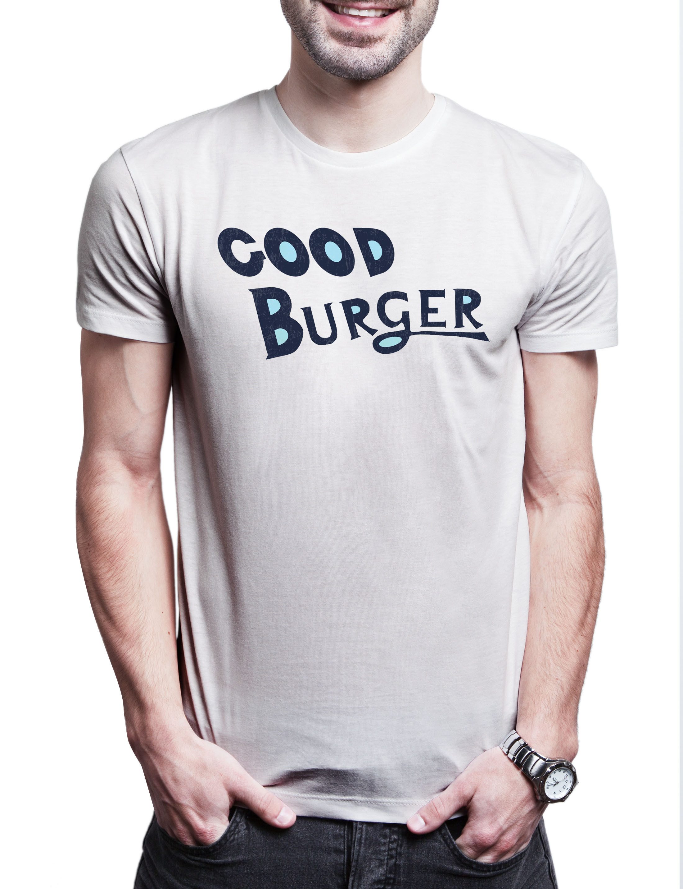 Print-Shirt Good Burger Logo Herren T-Shirt Mondo Ed Dexter Reed Restaurant Symbol