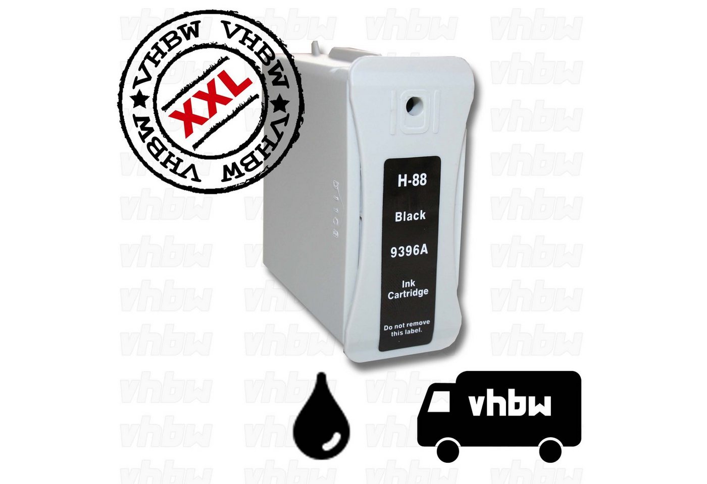 Thumbnail - vhbw Tintenpatrone (passend für HP Officejet Pro L7650, L7680, L7681, L7700, L7710, L7750, L7780, L7800 Drucker & Kopier...