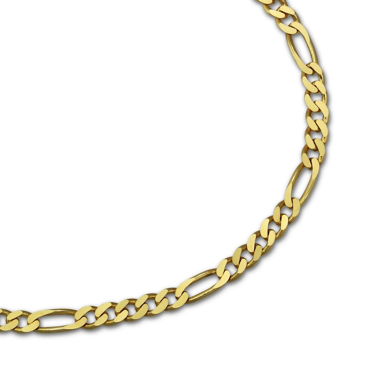 Armband 8 Herren Goldarmband Damen, Karat, ca. GoldDream 333 Armband (Armband), Gelbgold 19cm - diamantiert 19cm, GoldDream Farbe (Figaro) Figaro