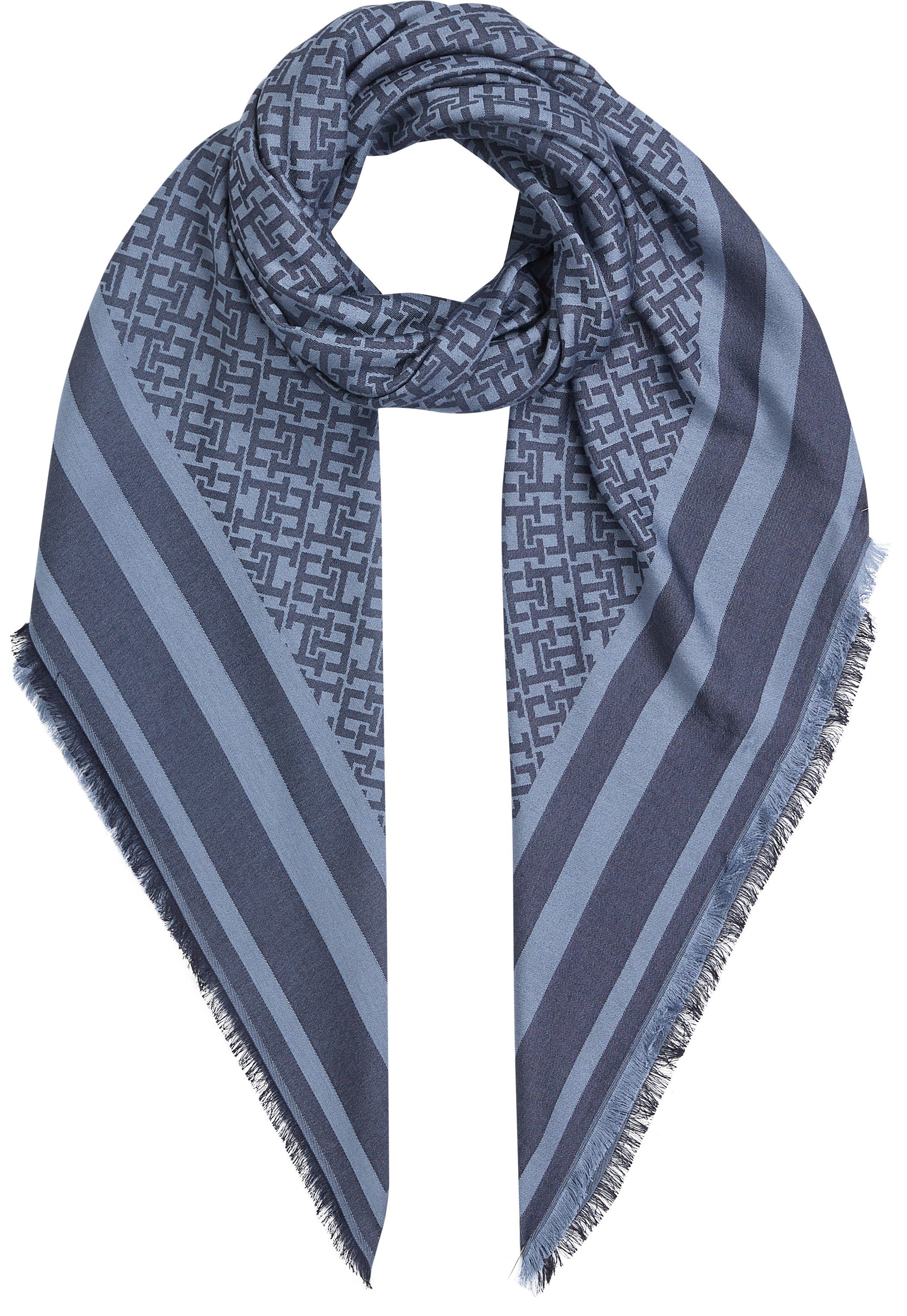 Tommy Hilfiger Modetuch TH MONOGRAM SQUARE günstig online kaufen