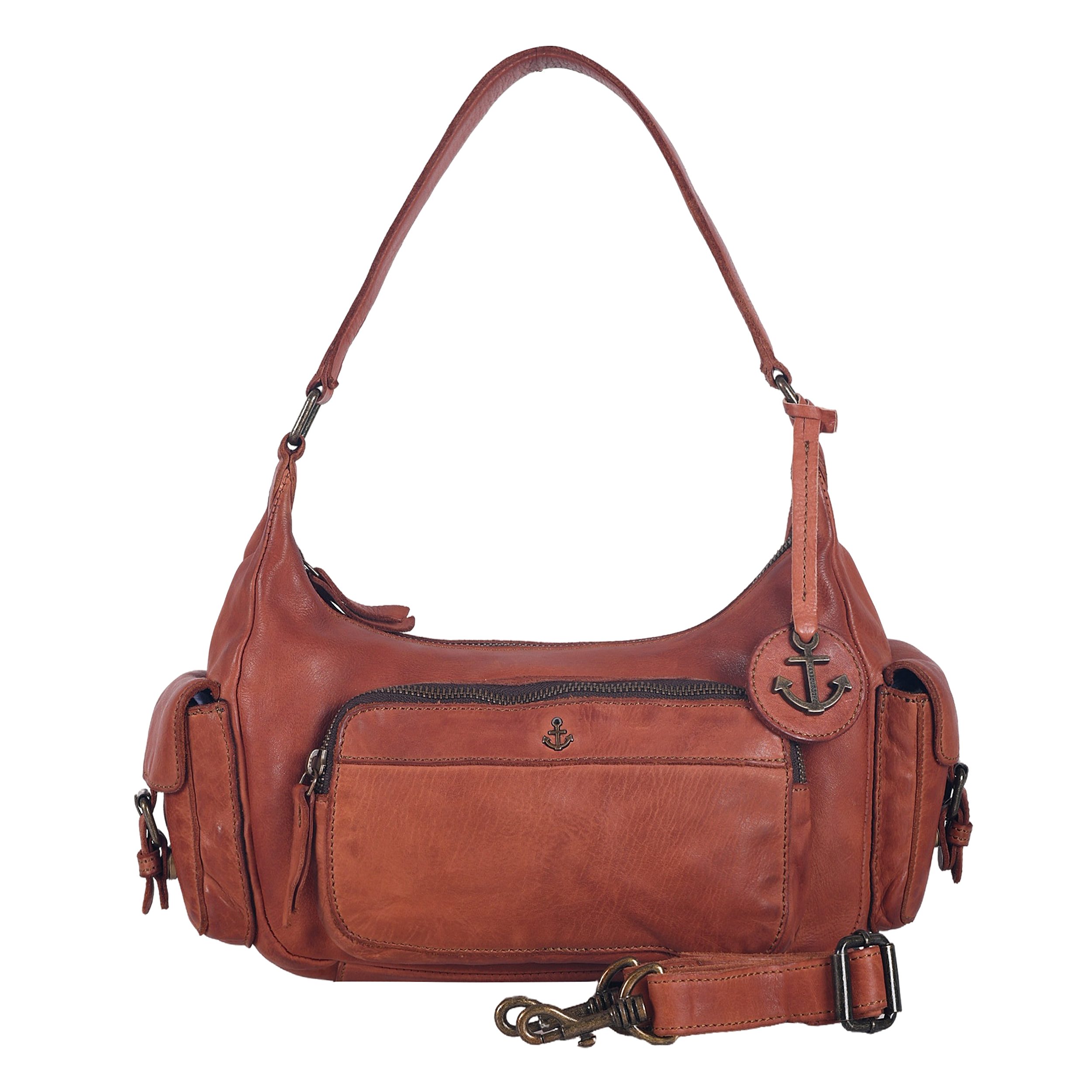 HARBOUR 2nd Hobo, Henkeltasche, Handtasche mit dekorativem Anhänger