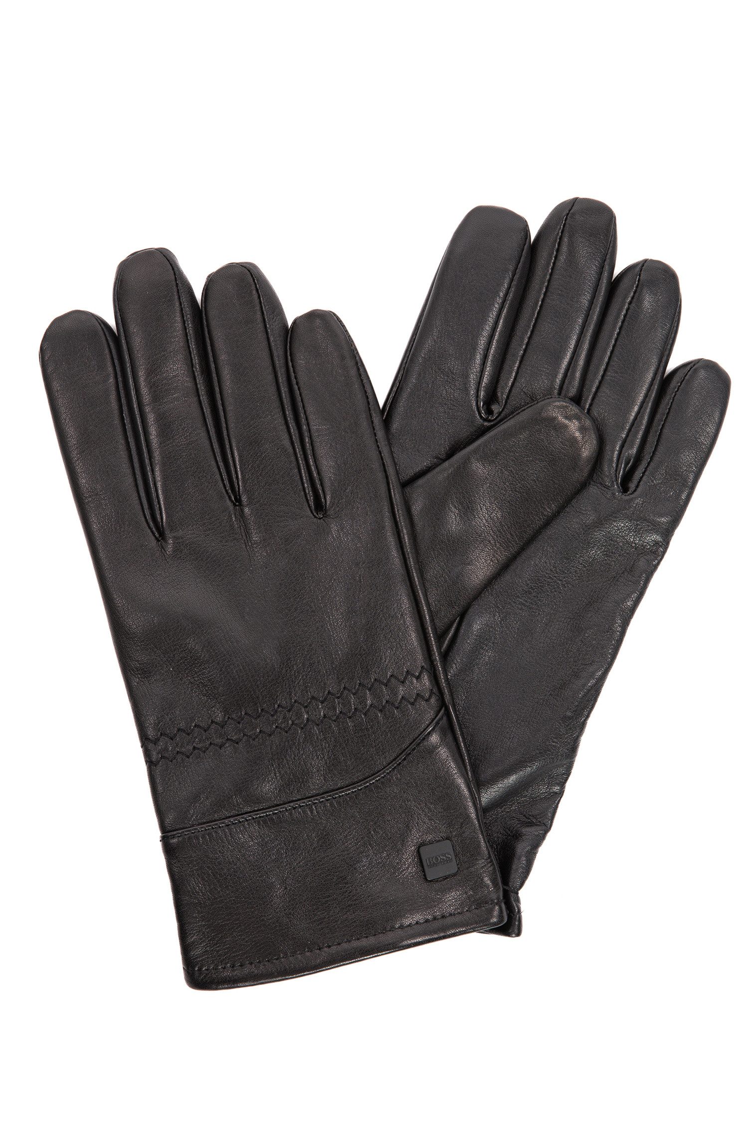 BOSS ORANGE Lederhandschuhe Gober (1-St)