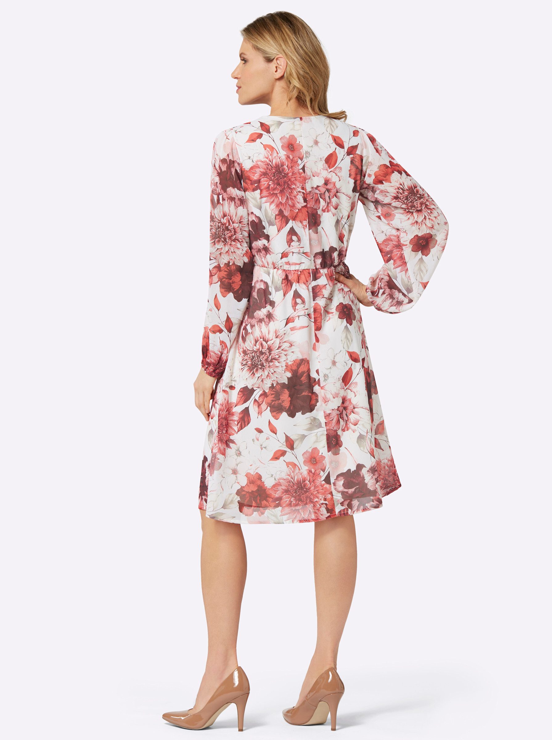Sieh an! Etuikleid Druck-Kleid günstig online kaufen