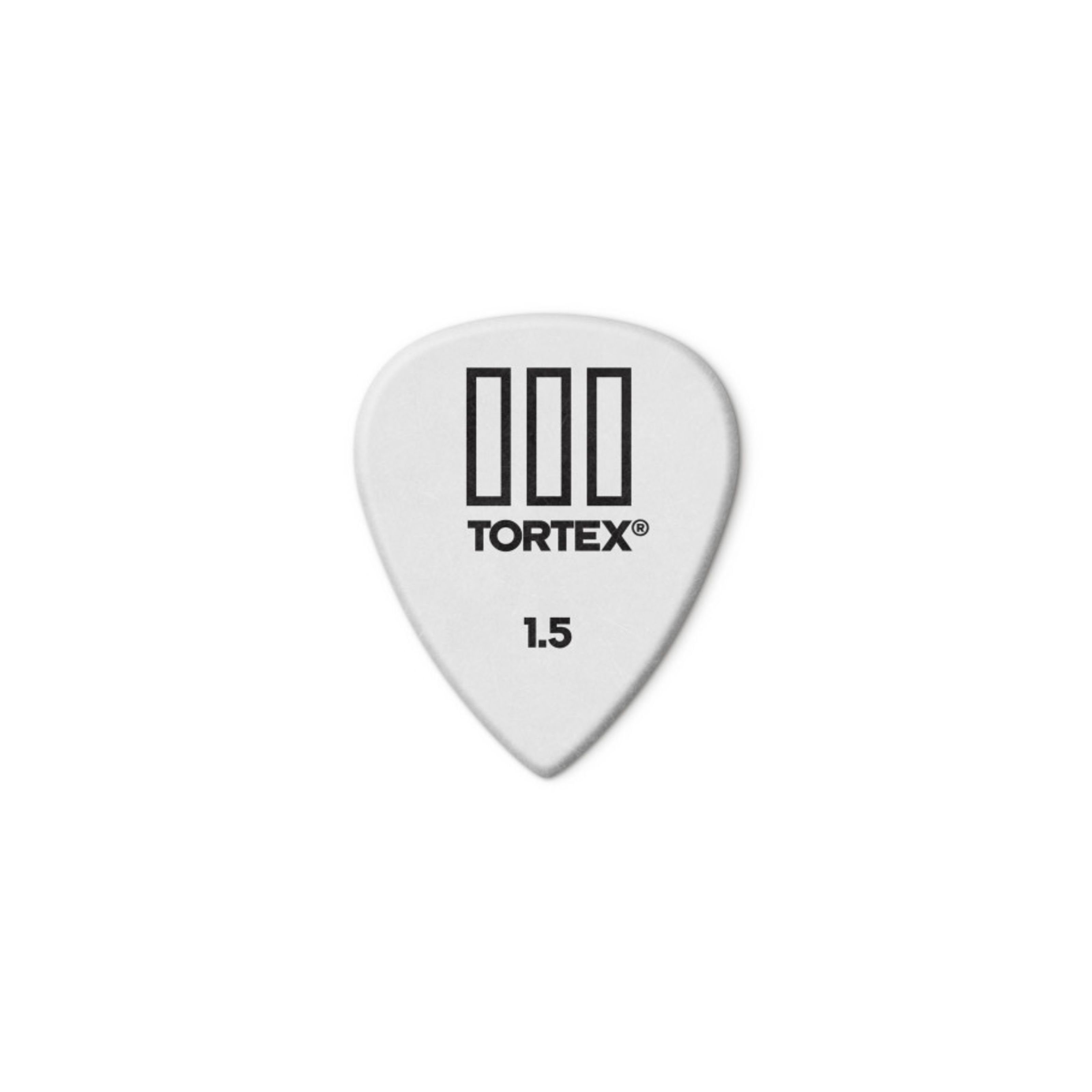 Dunlop Plektrum, 462P1.5 Tortex III Picks 1,50 mm - Plektren Set
