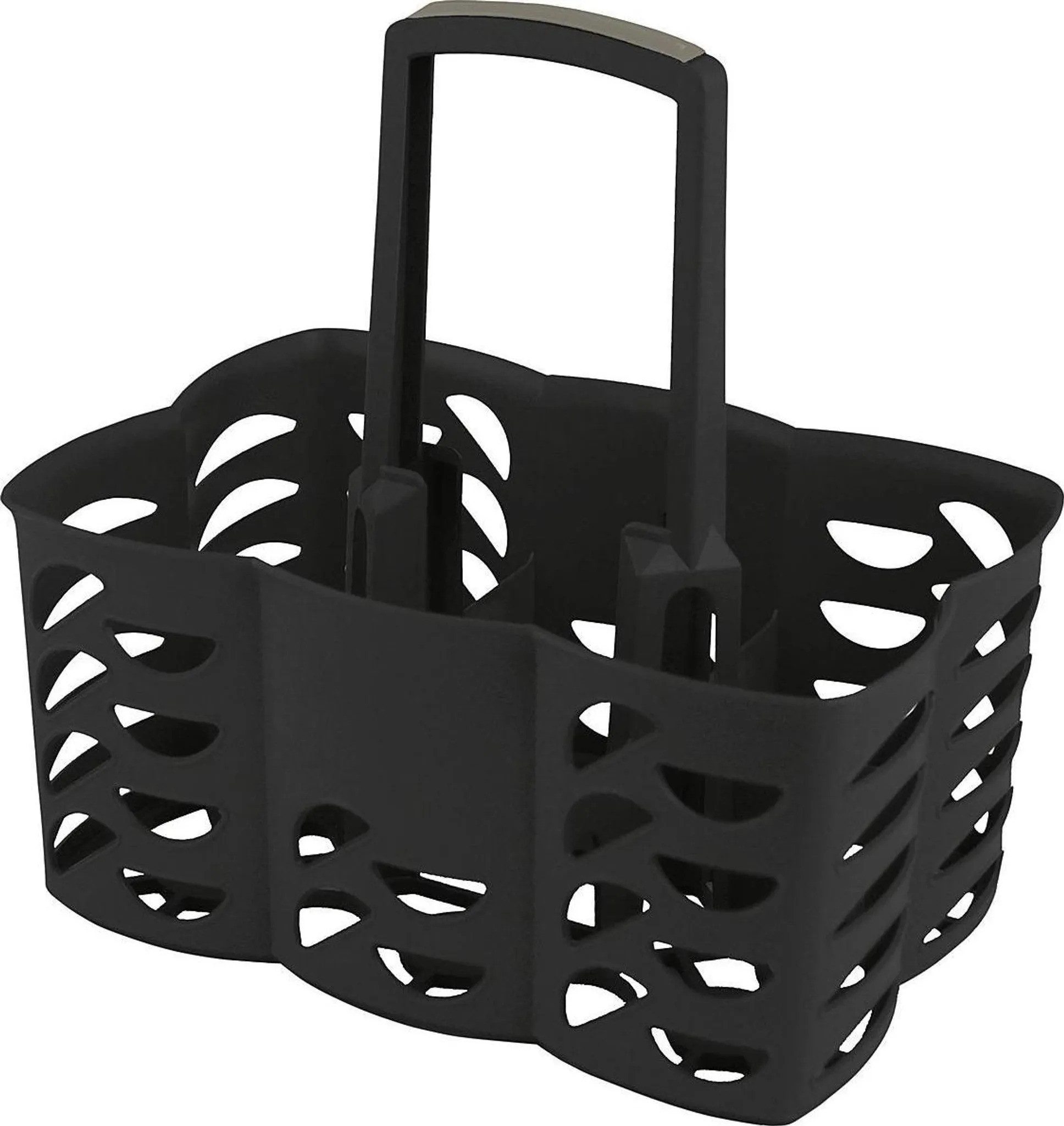 Gies Flaschenträger Flaschenträger für 6 Flaschen 30,5x21x31cm EcoRecycled schwarz (1-St)