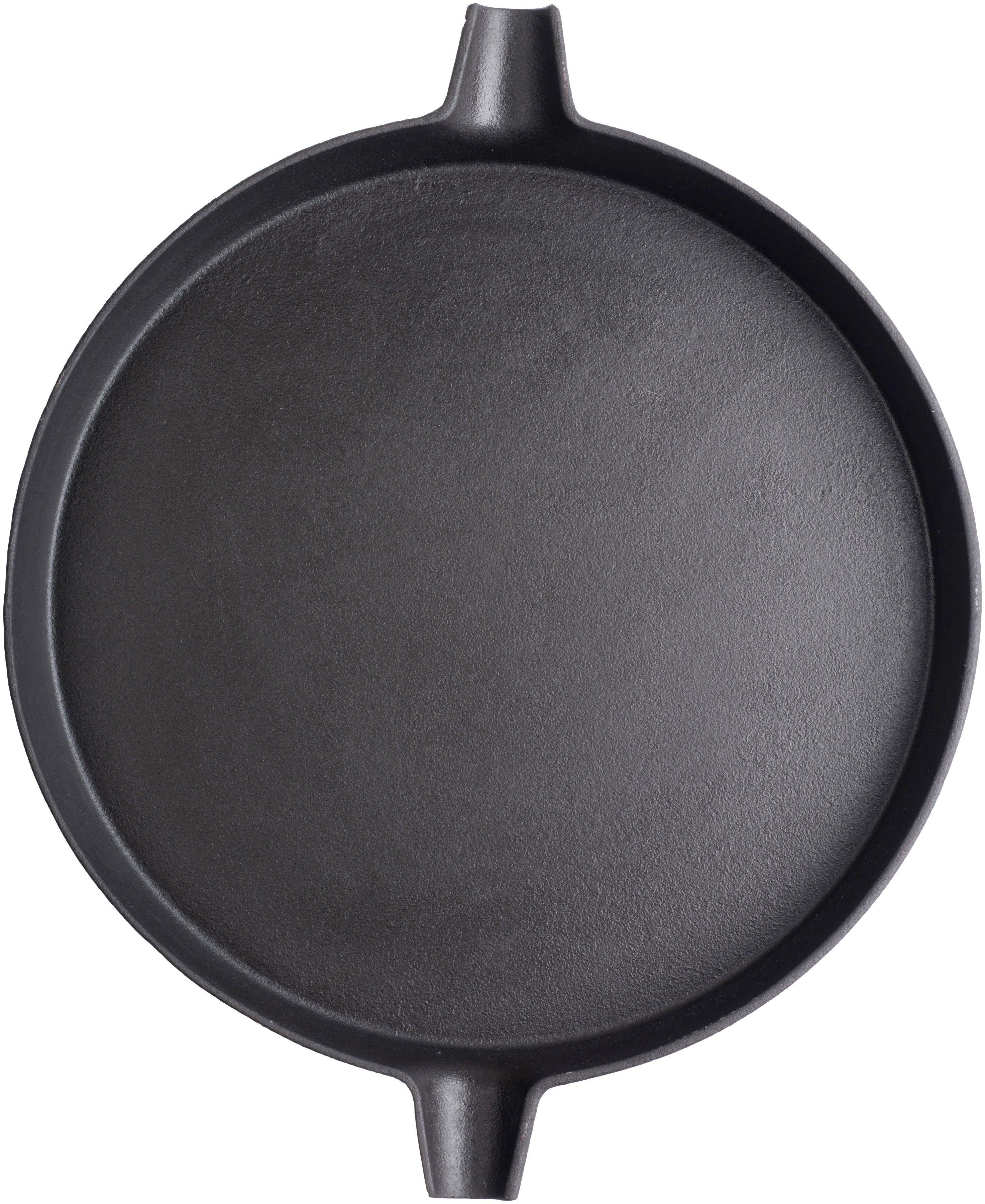 Grillpfanne, 31,7 cm Durchmesser Gusseisen, Tepro