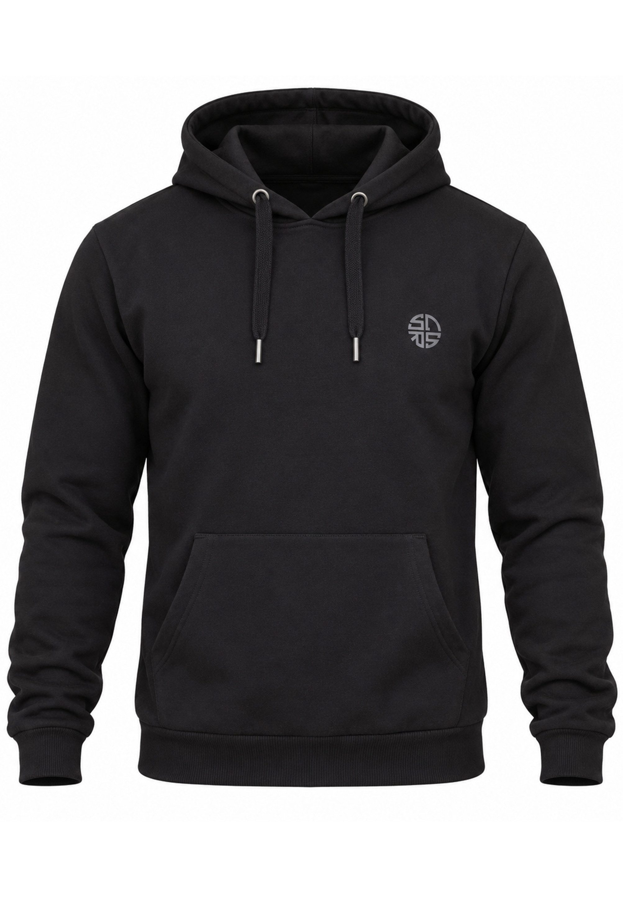 SOULSTAR Hoodie Basic Pullover für Herren Kapuzenpullover Kapuzen-Sweatshirt Sweater