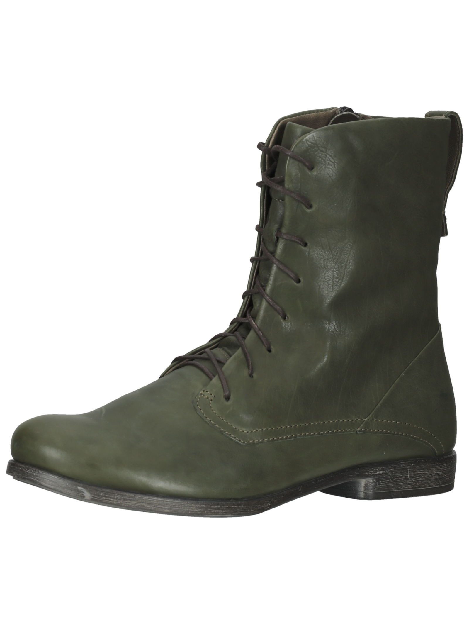 Think! Think! Stiefelette Glattleder Schnürstiefelette