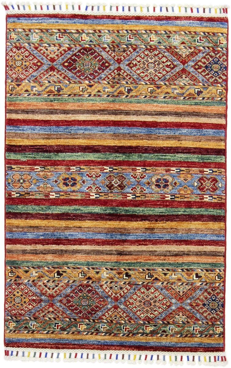 Orientteppich Arijana Shaal 81x124 Handgeknüpfter Orientteppich, Nain Trading, rechteckig, Höhe: 5 mm