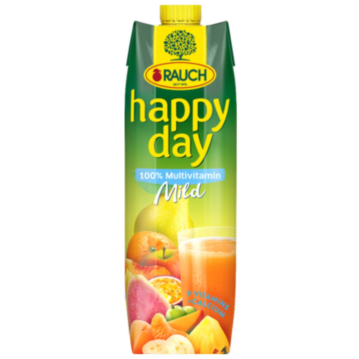 Rauch Fruchtsäfte Saft, Rauch Happy Day Multivitamin Saft mild Mehrfruchtsaft 1000ml