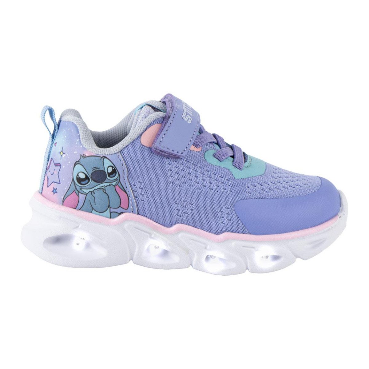 Disney Stitch Kinder Sportschuhe mit Lichteffekt leichte Schuhe Sneaker (Packung)